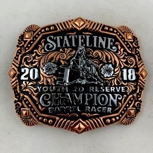 ⚡️PRIZE⚡️ winners barrel racing buckle